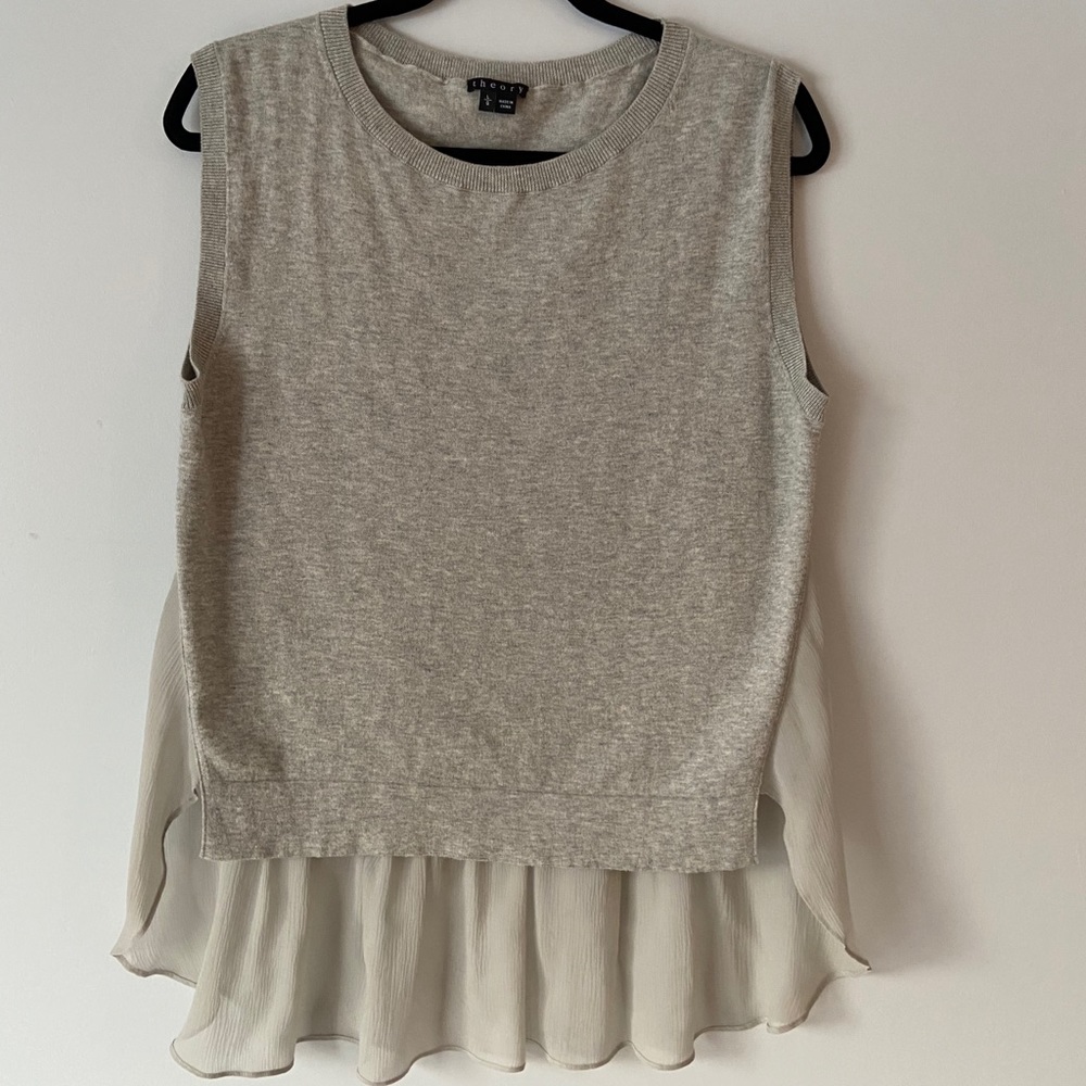 Theory sleeveless top
